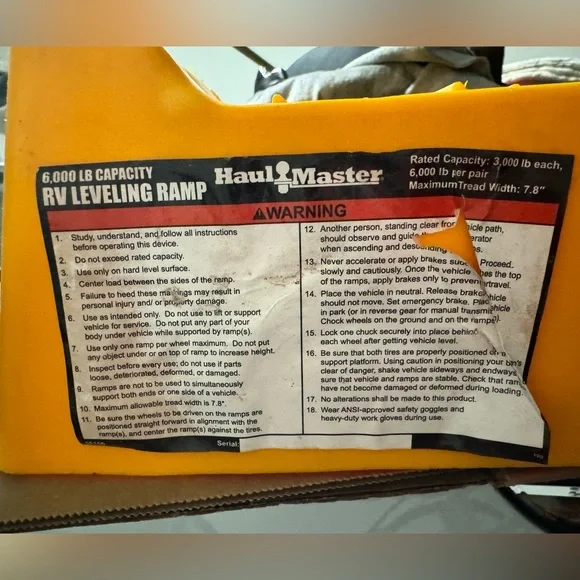 RV Leveling Ramp - Picture 2 of 2